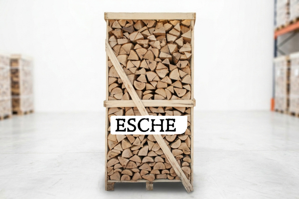 Palette de bois de chauffage – Frêne – 30/33 cm – séché au four – 2 stères