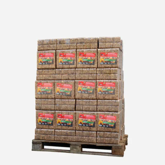 BioBriq MegaRuf Wood Briquettes – 972 kg
