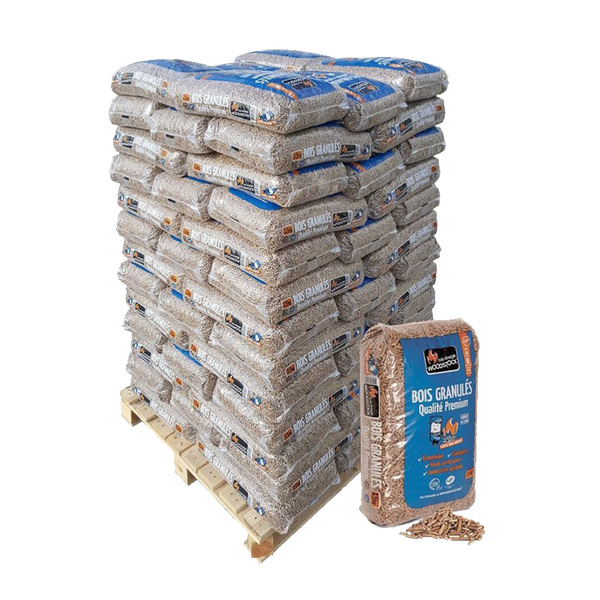 Woodstock wood pellets – 78 sacks à 15 kg